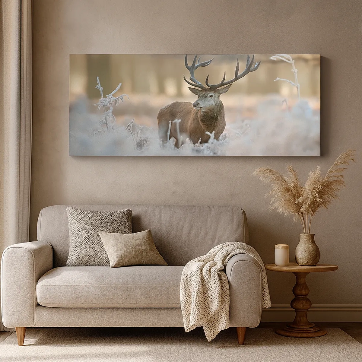 Tablou pe pânză - O dimineață răcoroasă - 30x30 cm