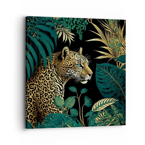 Tablou pe pânză - Domnitorul junglei - 30x30 cm