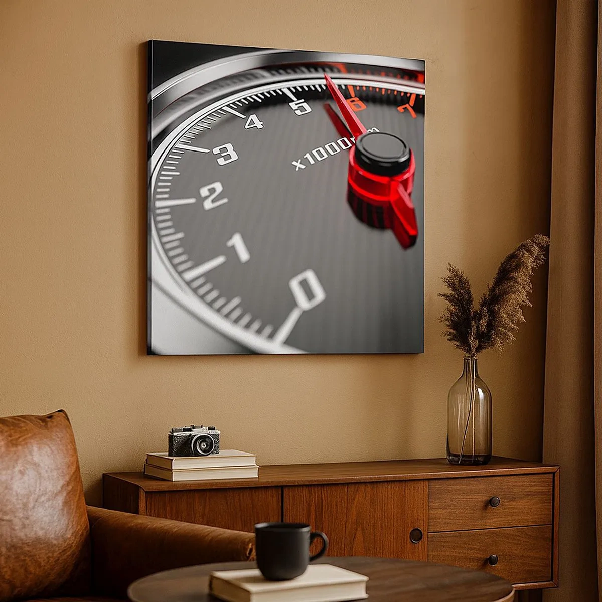 Tablou pe pânză - Bag-o în viteză! - 30x30 cm