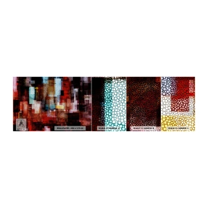 Mostră de Tapet Standard Eco - Totul și nimic - Abstracția, Bucată, Pictura - 100x30 cm
