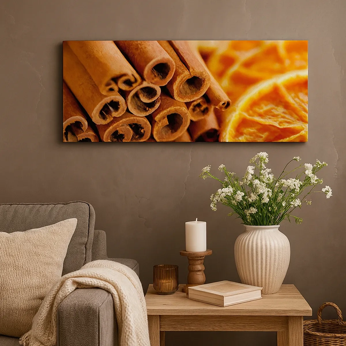 Tablou pe pânză - Poți să le simți aroma? - 30x30 cm