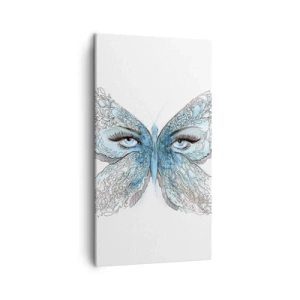 Tablou pe pânză - Polyommatus eros - 45x80 cm