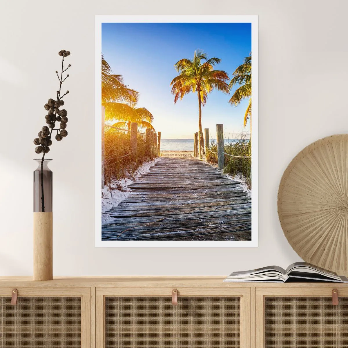 Poster - Direct în paradis - 50x70 cm