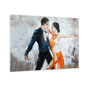 Tablou pe sticlă - Dirty dancing - 100x70 cm