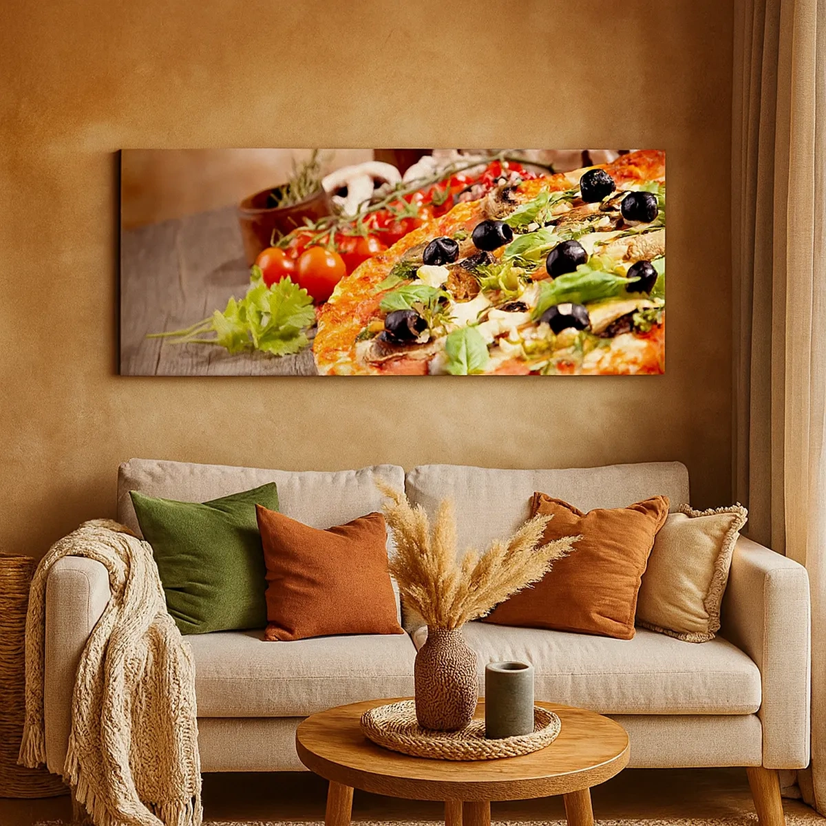 Tablou pe pânză - Din ingredient teluric - 30x30 cm