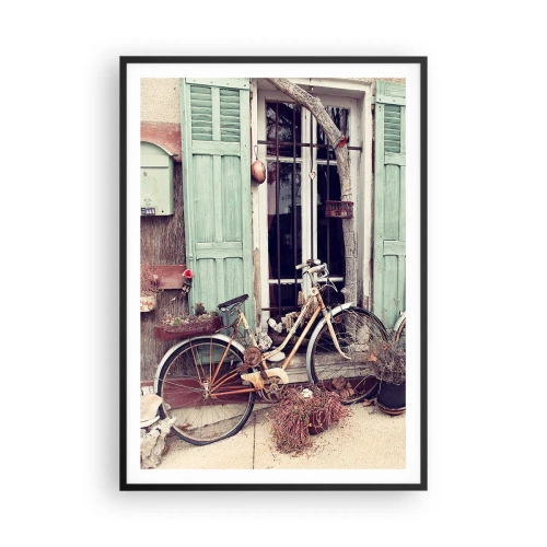 Poster în ramă neagră - Trăiască provincia! - 70x100 cm