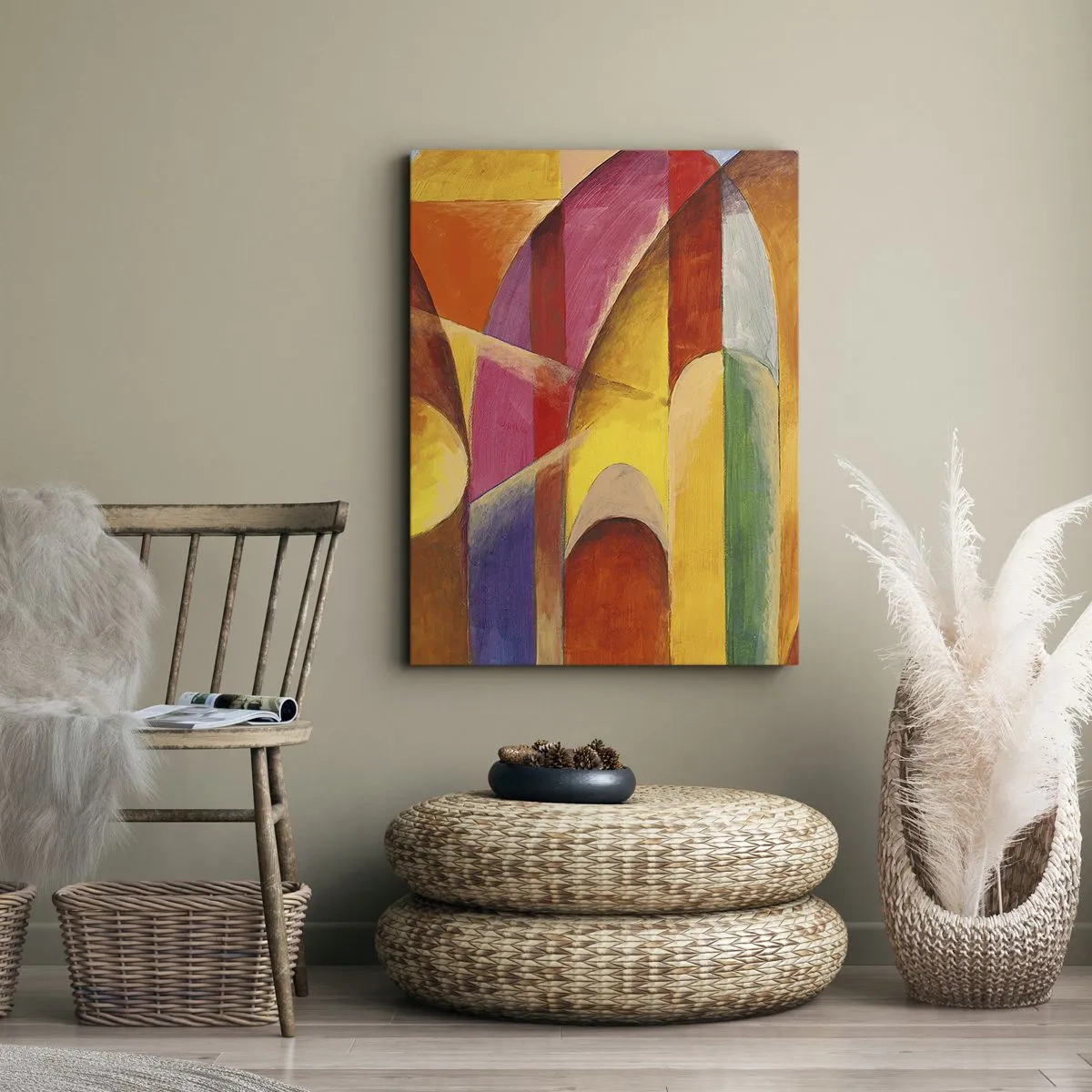 Tablou pe pânză - Catedrala Soarelui - 65x120 cm