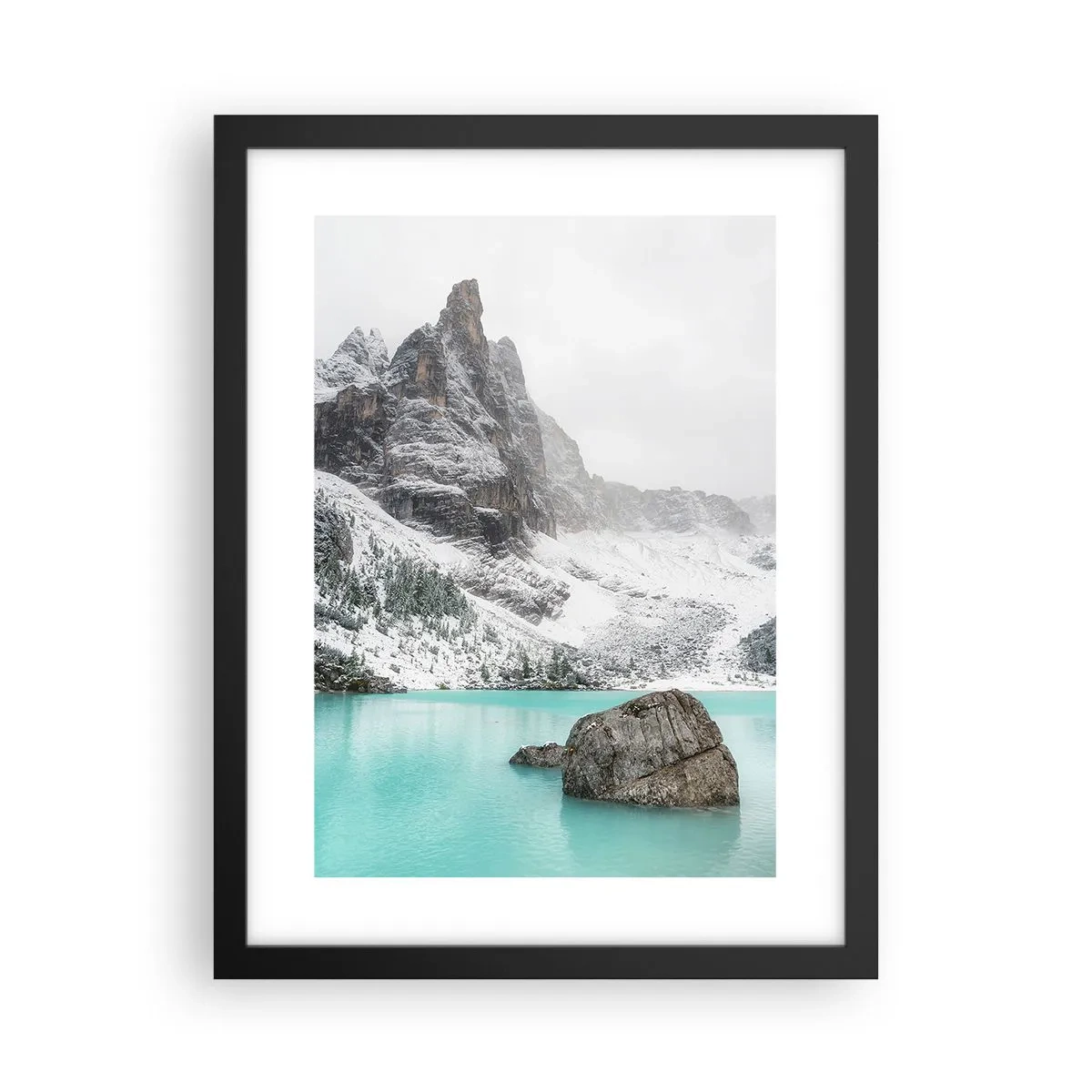 Poster în ramă neagră - De veghe - 30x40 cm