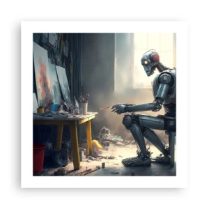 Poster - Actul de creație - 50x50 cm