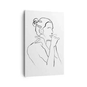 Tablou pe pânză - Actul: un mister senzual - 80x120 cm