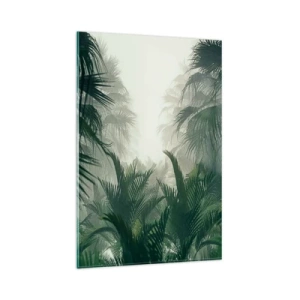 Tablou pe sticlă - Mister tropical - 80x120 cm