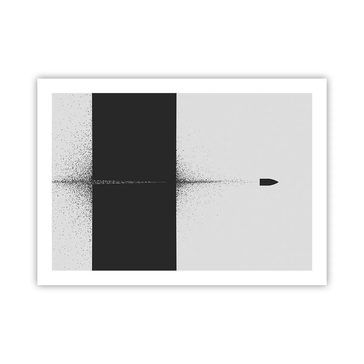 Poster - Direct la țintă - 70x50 cm