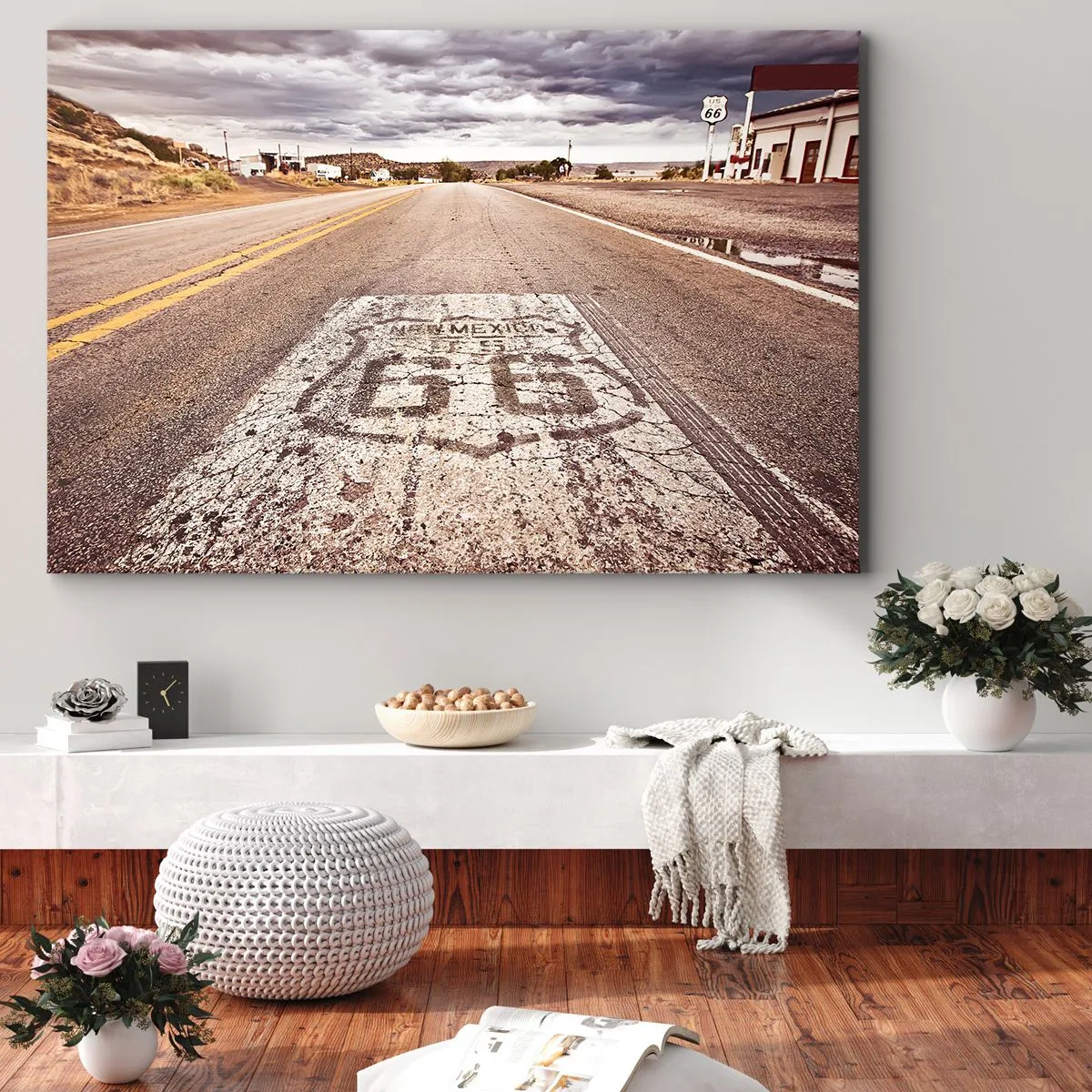 Tablou pe pânză - Mother Road - o legendă americană - 100x70 cm