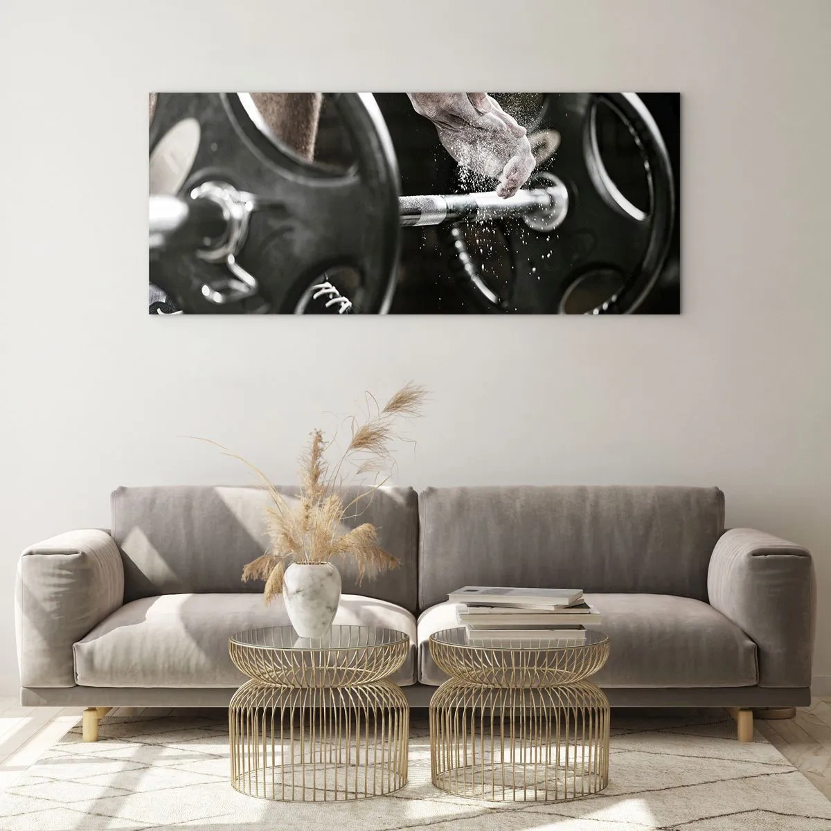 Tablou pe sticlă - Provocare acceptată! - 100x40 cm
