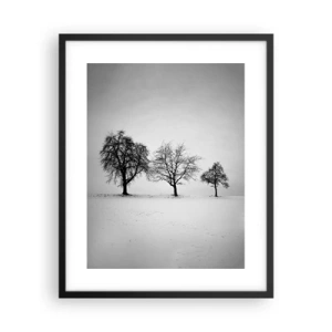 Poster în ramă neagră - La ce visează? - 40x50 cm