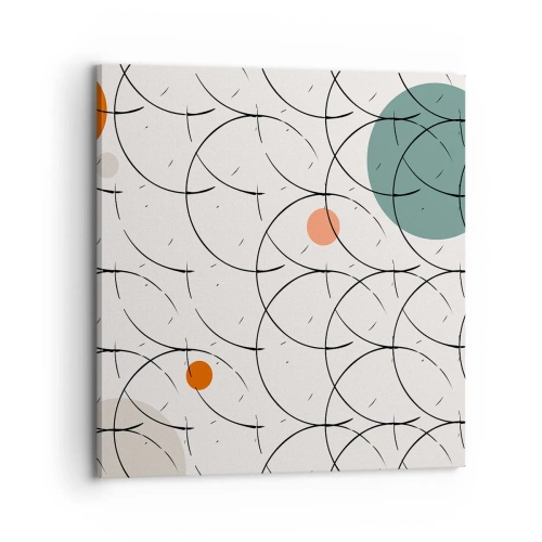 Tablou pe pânză - În spiritul pop-art - 70x70 cm