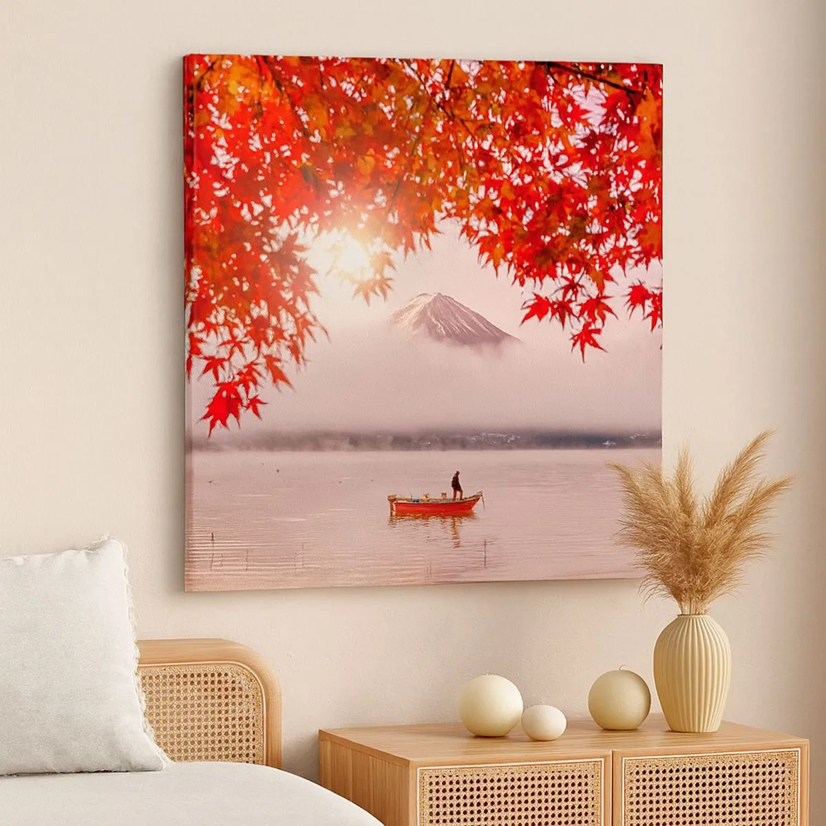 Tablou pe pânză - În stil japonez - 30x30 cm