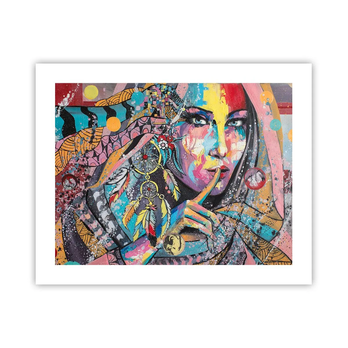 Poster - Taci până când înțelegi - 50x40 cm