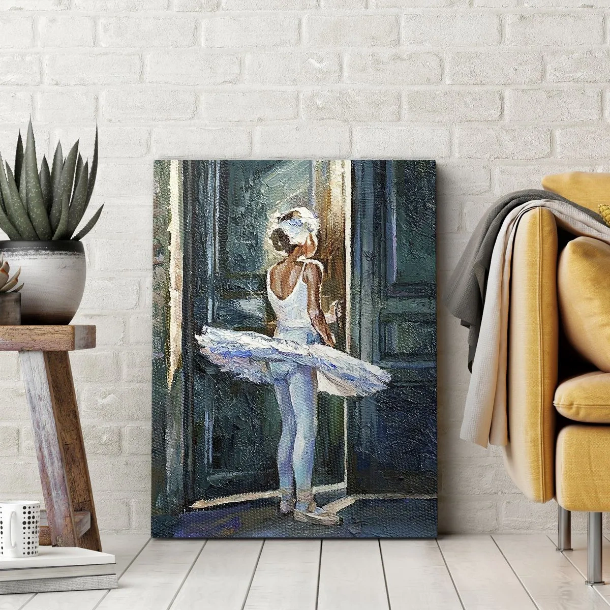 Tablou pe pânză - Înainte de spectacol - 45x80 cm