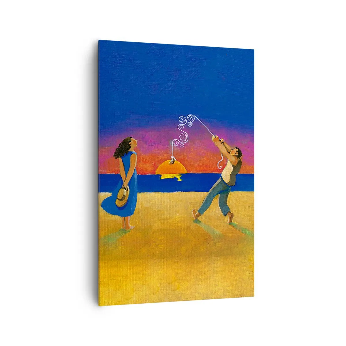 Tablou pe pânză - Mai mult decât o stea din cer - 80x120 cm