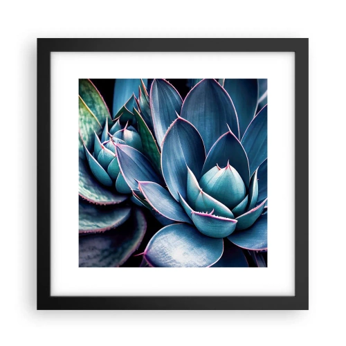 Poster în ramă neagră - Forța vitală - 30x30 cm