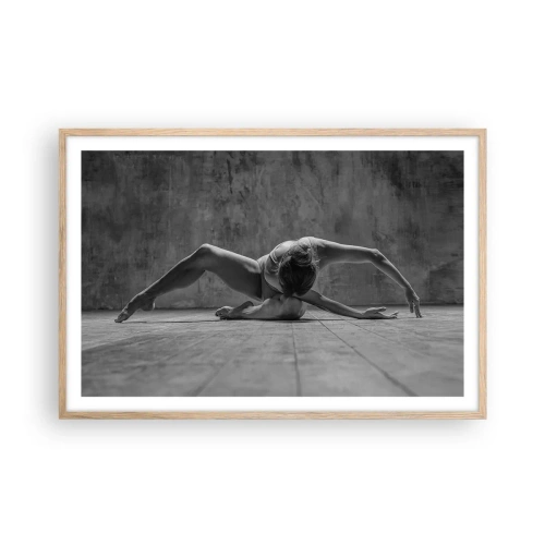 Poster în ramă de stejar deschis - Simetria găsită - 91x61 cm