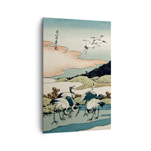 Tablou pe pânză - În mod japonez - 80x120 cm