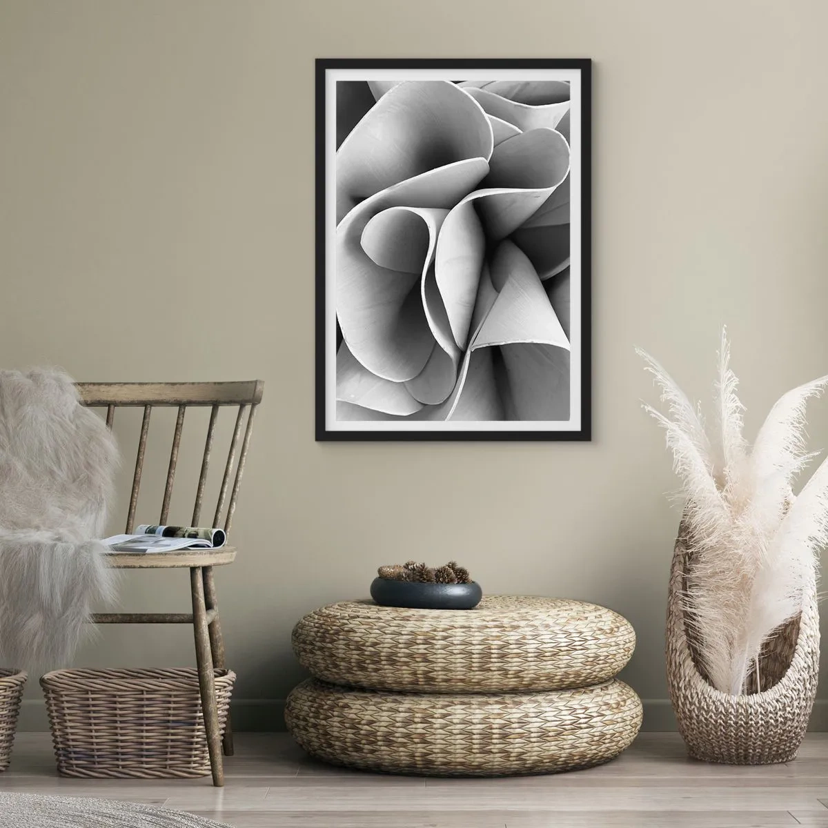 Poster în ramă neagră - Se întâmplă în spațiu - 61x91 cm