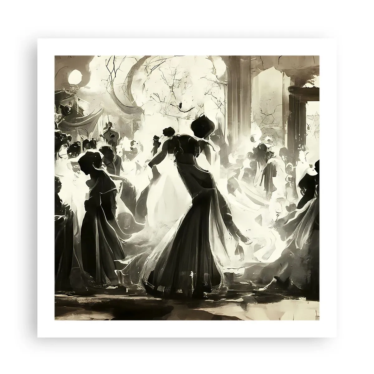 Poster - Marea mascaradă - 60x60 cm
