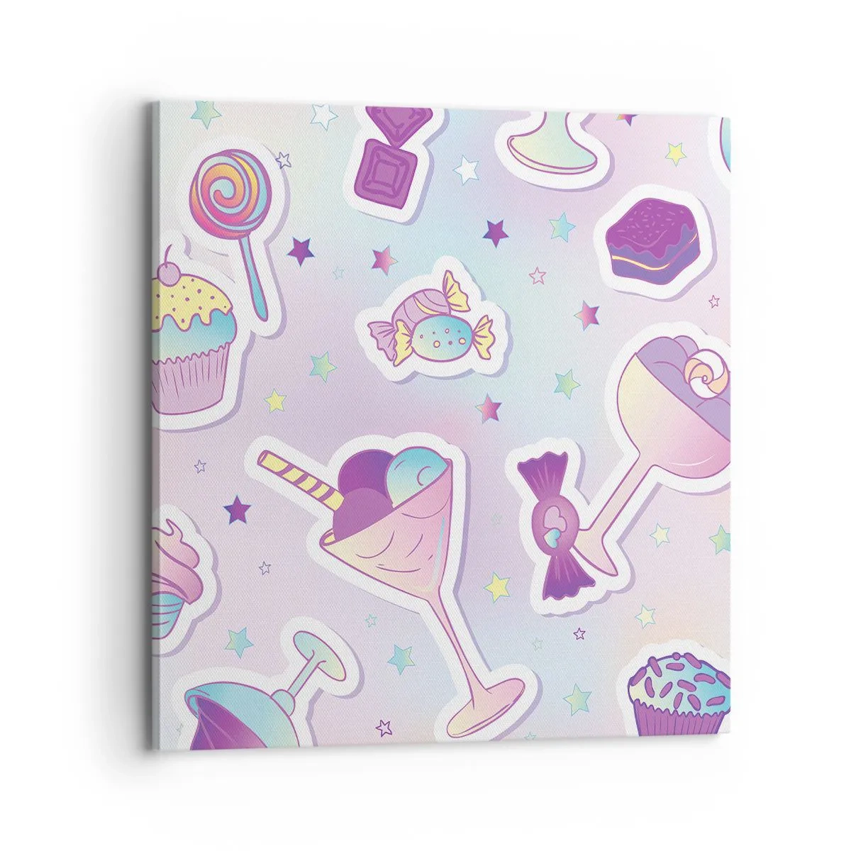 Tablou pe pânză - Să ai o zi de naștere în fiecare zi - 70x70 cm