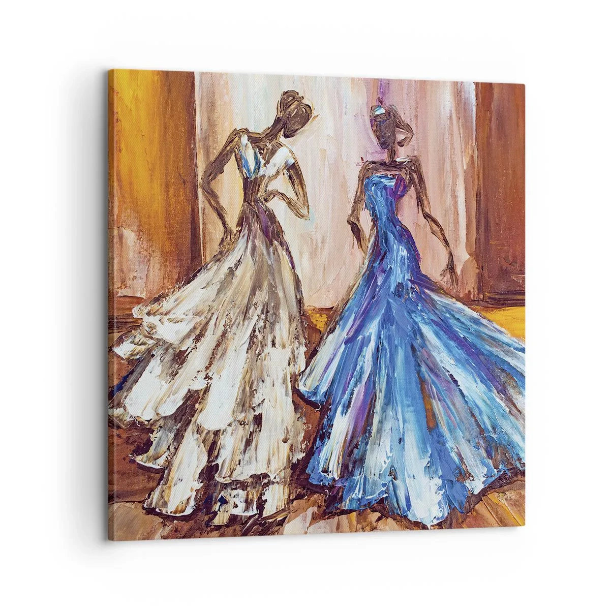 Tablou pe pânză - Duetul fermecător - 60x60 cm