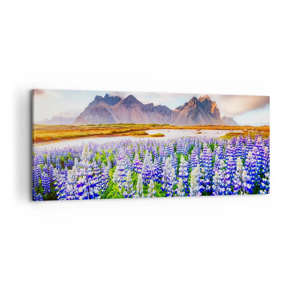Tablou pe pânză - Putere și severitate alături de blândețe - 100x40 cm