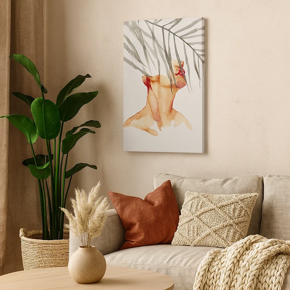 Tablou pe pânză Canvas - Simțiți pulsul tropicelor - 50x70 cm