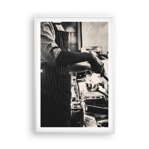 Poster în ramă albă - Alchimia aromelor - 61x91 cm