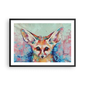 Poster în ramă neagră - Sunteți gata pentru mine? - 70x50 cm