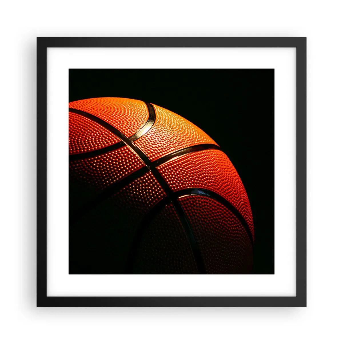 Poster în ramă neagră - Frumoasă ca o planetă - 40x40 cm