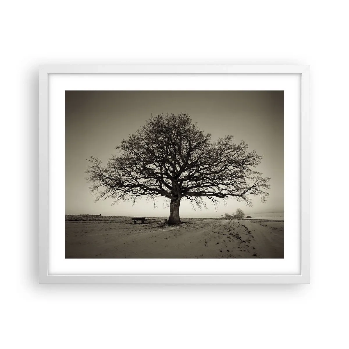 Poster în ramă albă - De aici până în veșnicie - 50x40 cm