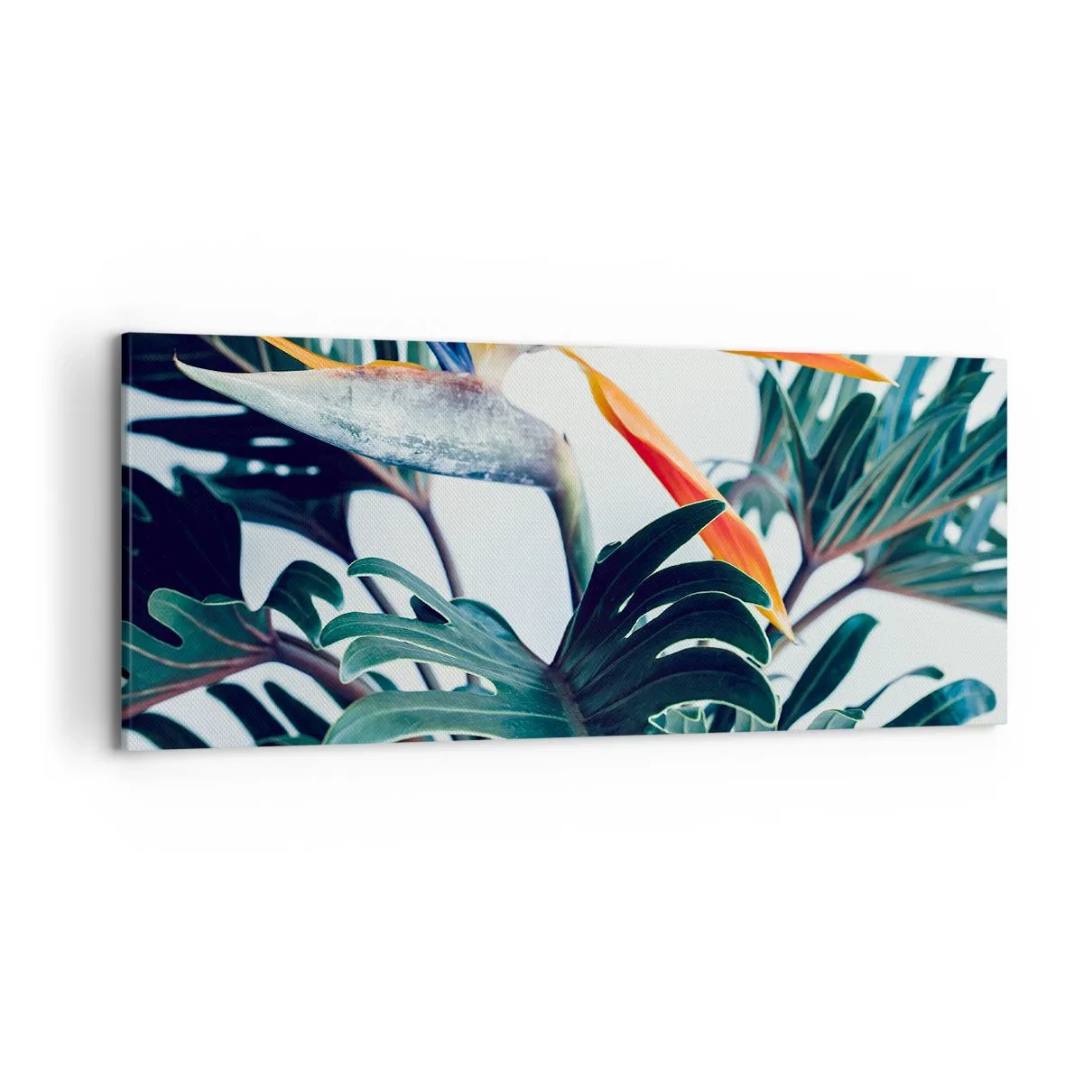 Tablou pe pânză - Tufiș sau pasăre? - 120x50 cm