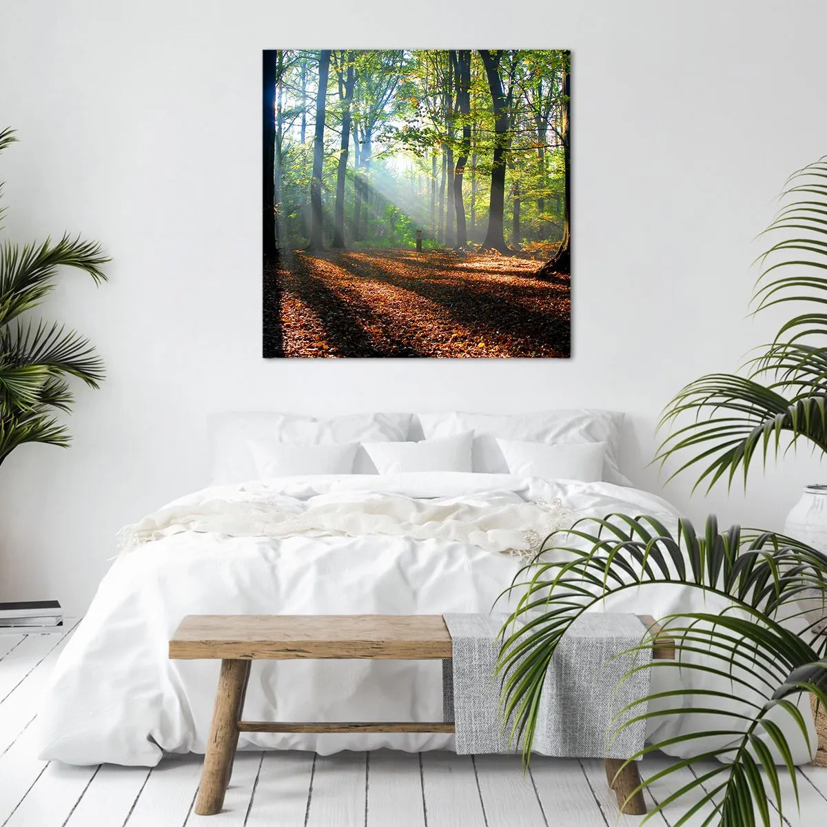 Tablou pe pânză - Străluciri și umbre - 60x60 cm
