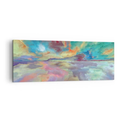 Tablou pe pânză - Două ceruri - 140x50 cm