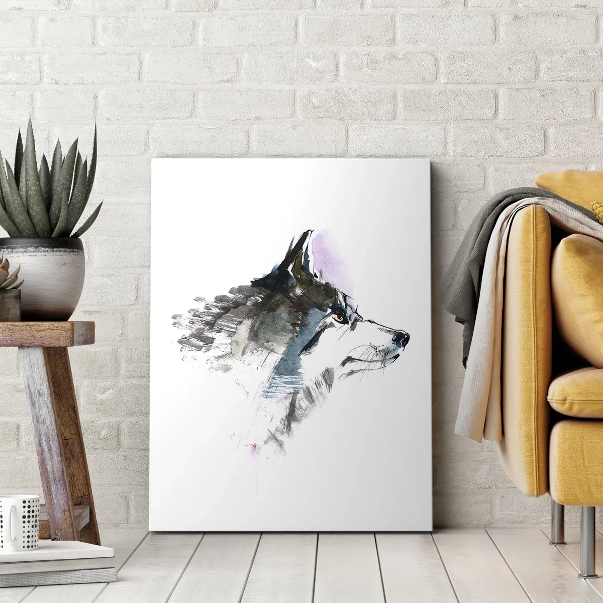 Tablou pe pânză - Ce știm despre lup - 50x70 cm