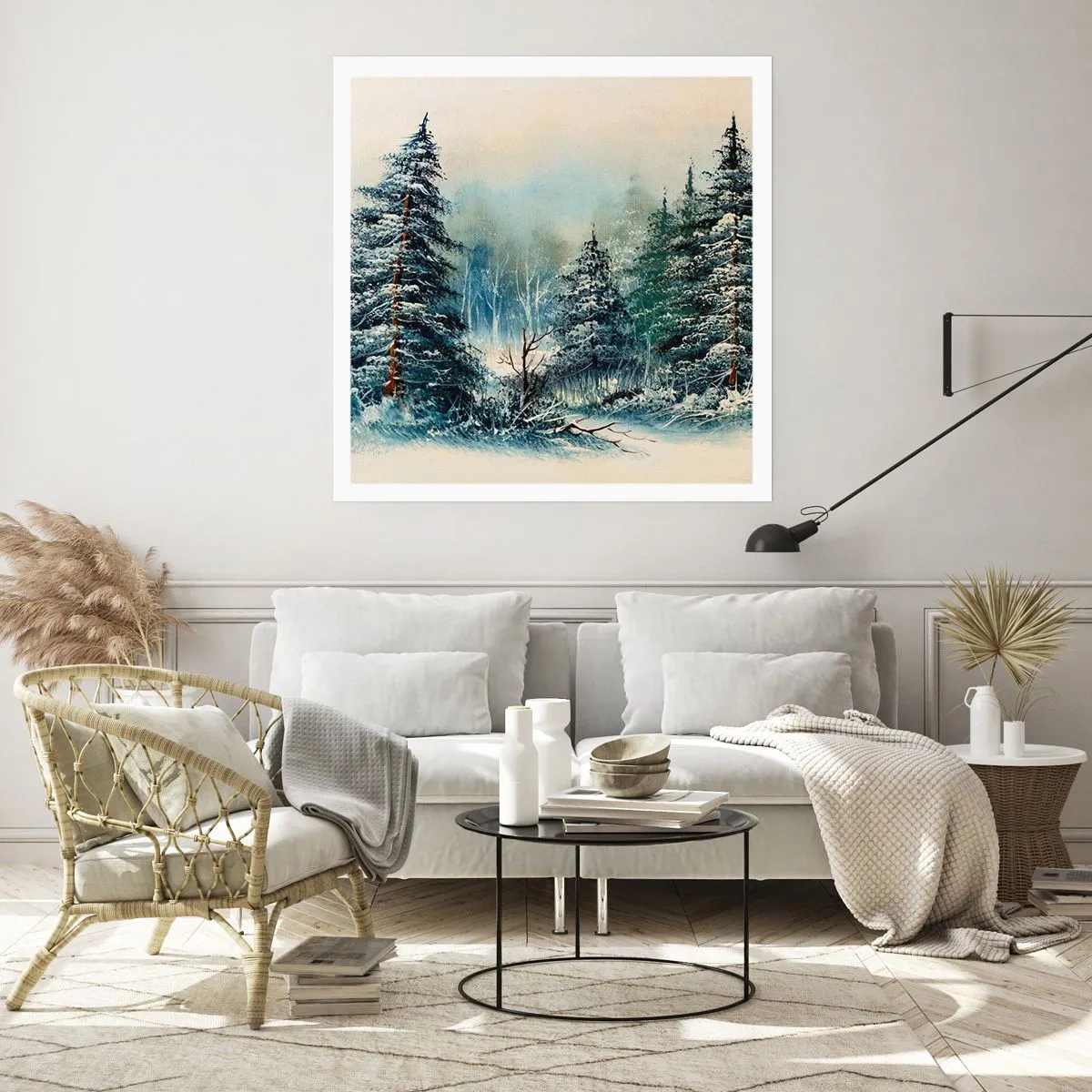 Poster - Gata pentru Crăciun - 40x40 cm