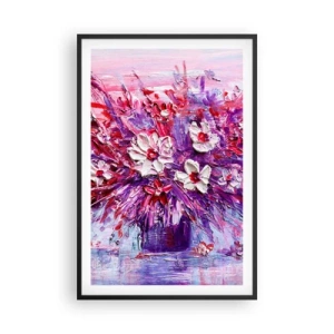 Poster în ramă neagră - Inocență și pasiune  - 61x91 cm