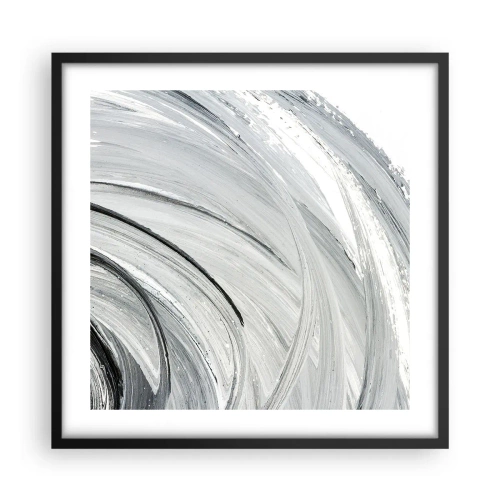 Poster în ramă neagră - Compoziție orbitală - 50x50 cm