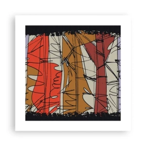 Poster - Compoziție spontană - 40x40 cm