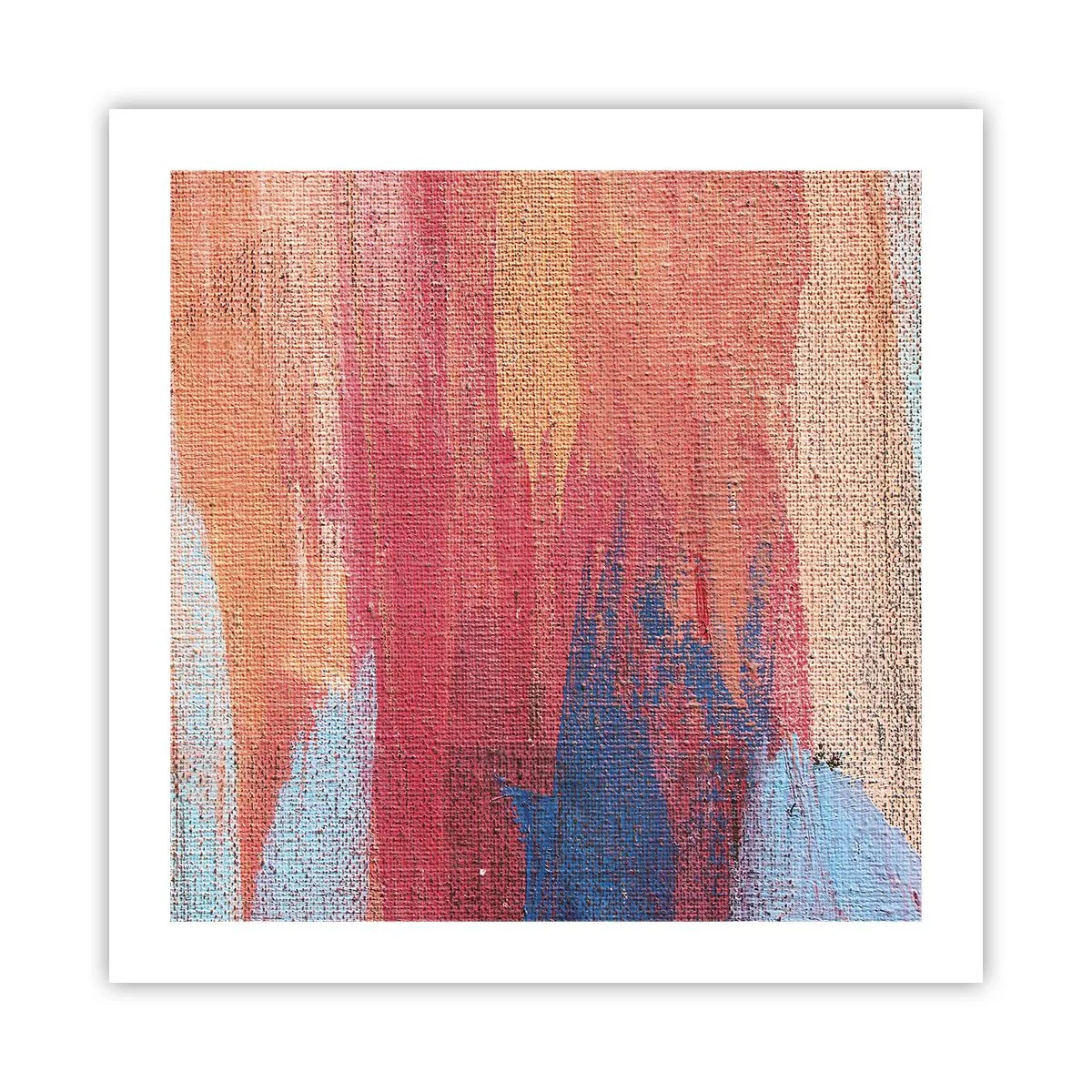 Poster - Plutind prin curcubeu - 50x50 cm