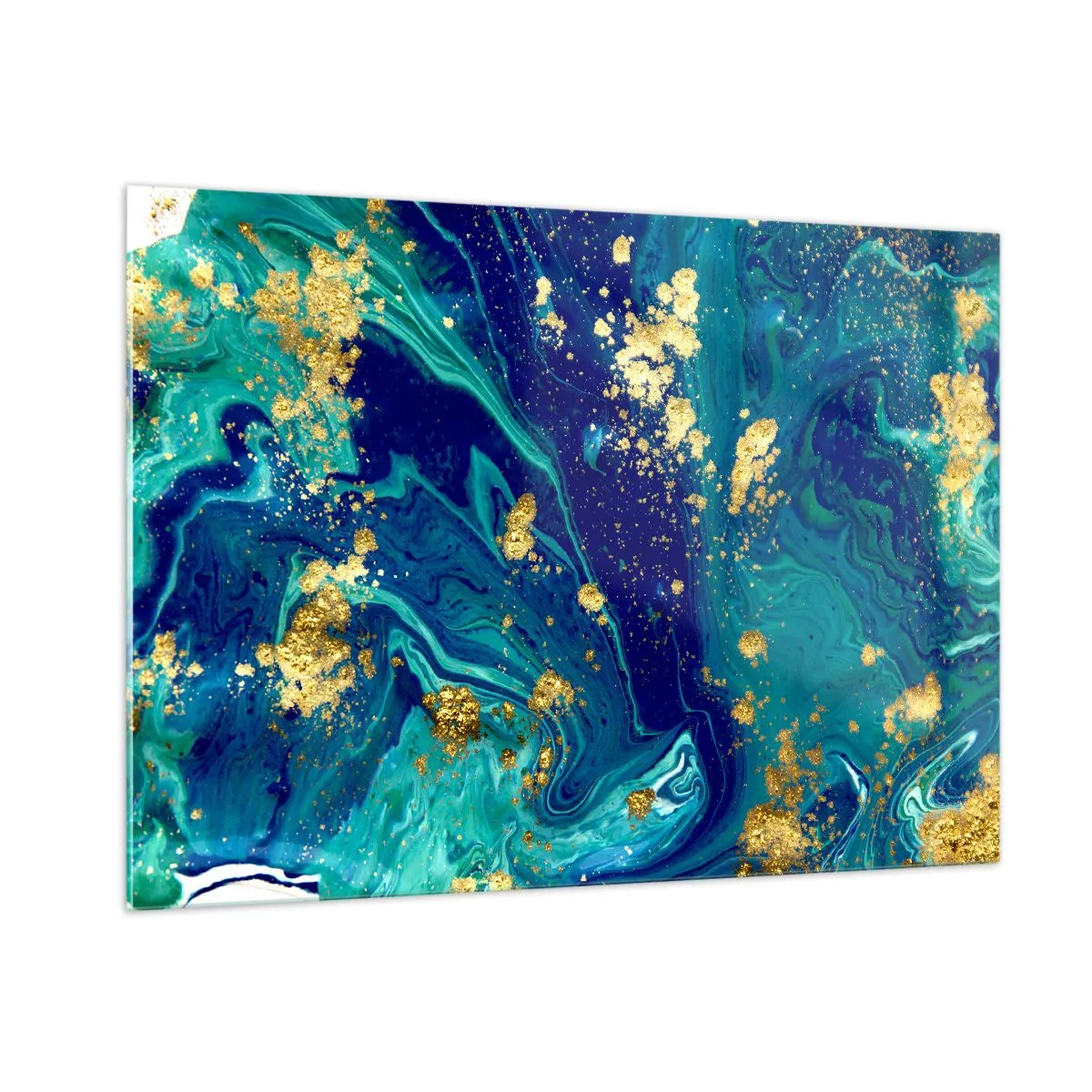 Tablou pe sticlă - Petale de soare  - 100x70 cm