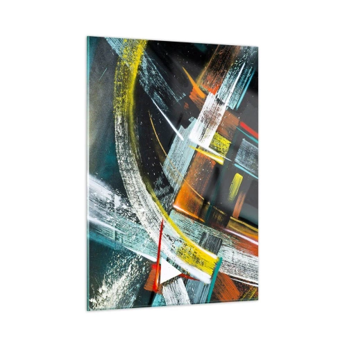 Tablou pe sticlă - Energia în mișcare - 50x70 cm