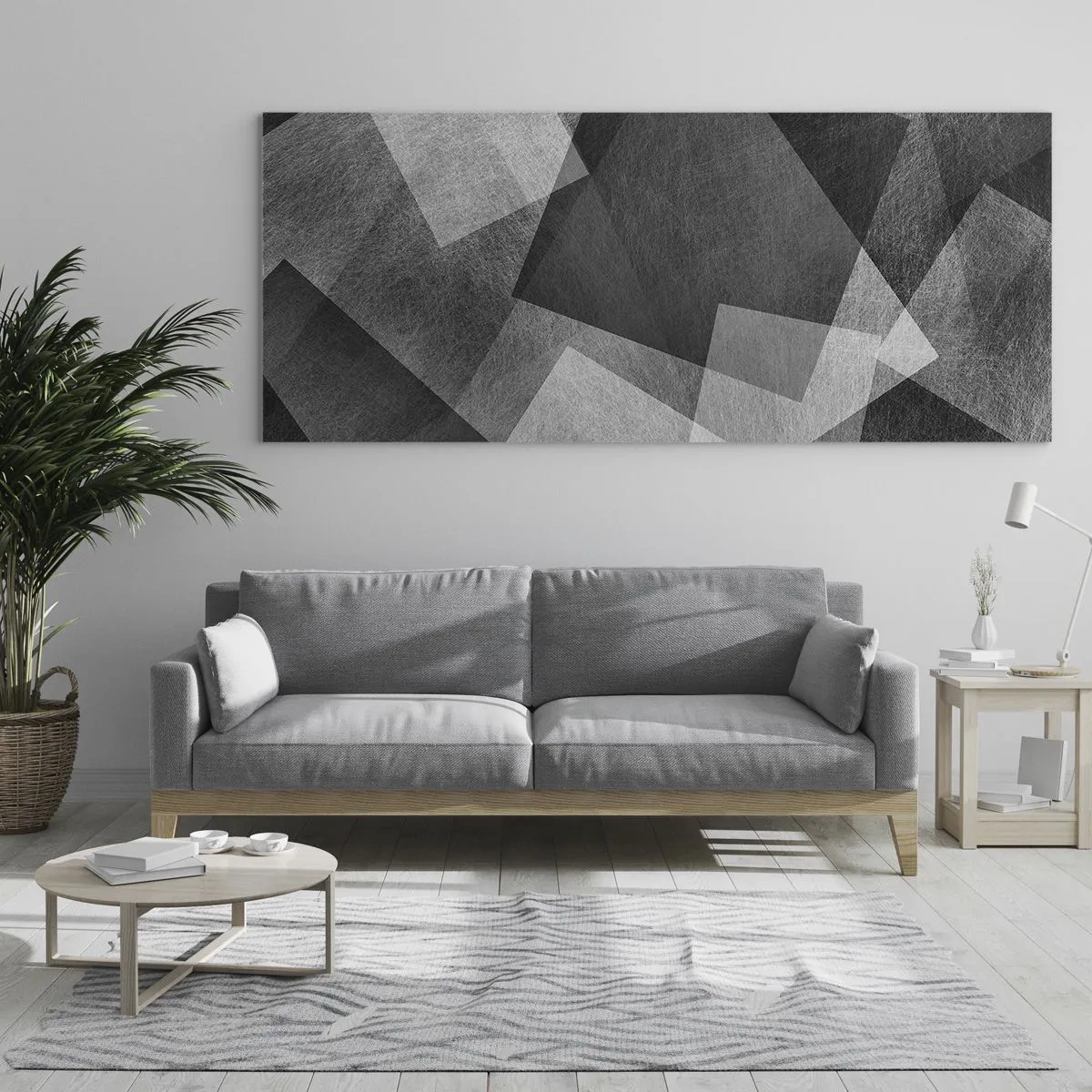 Tablou pe sticlă - Un simbol etern al permanenței și al ordinii - 120x50 cm