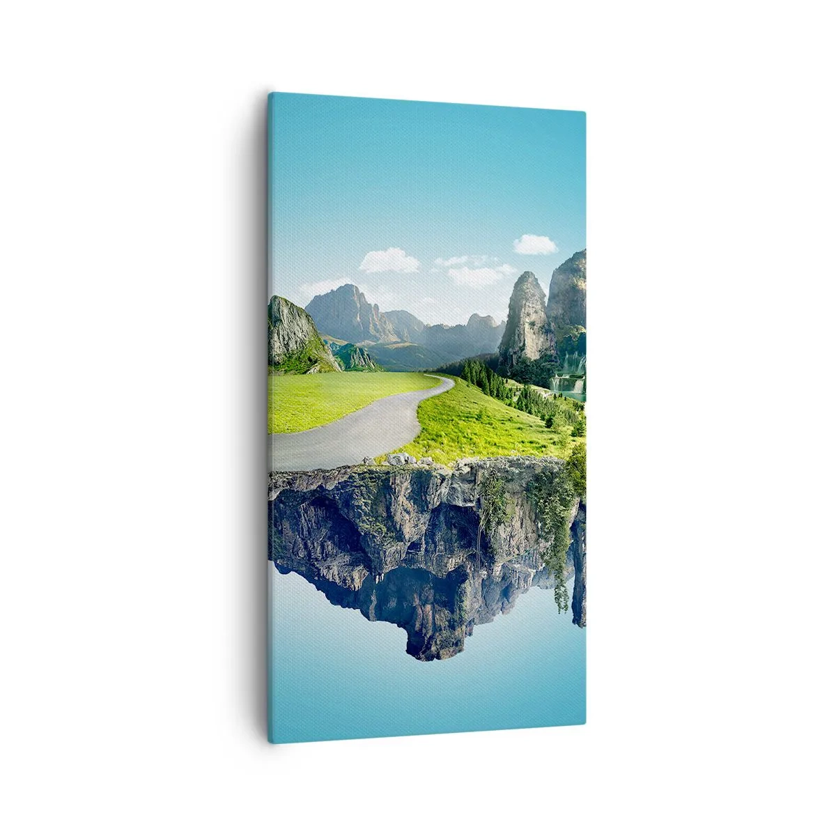 Tablou pe pânză - Insula fantastică - 55x100 cm